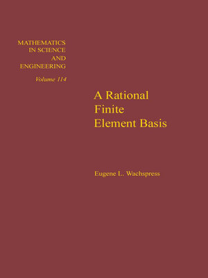 cover image of A Rational Finite Element Basis
